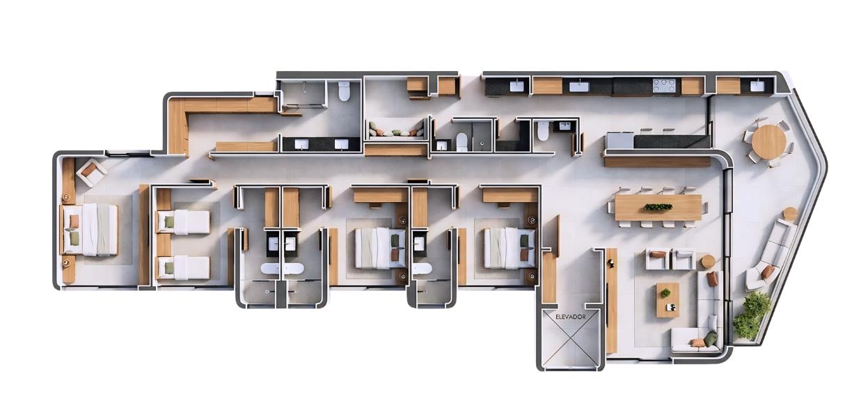 Planta humanizada — Torre Heaven